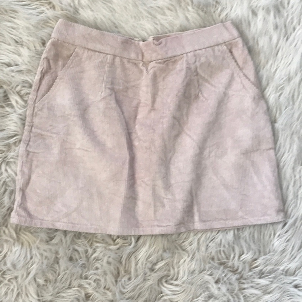 Corduroy skirt